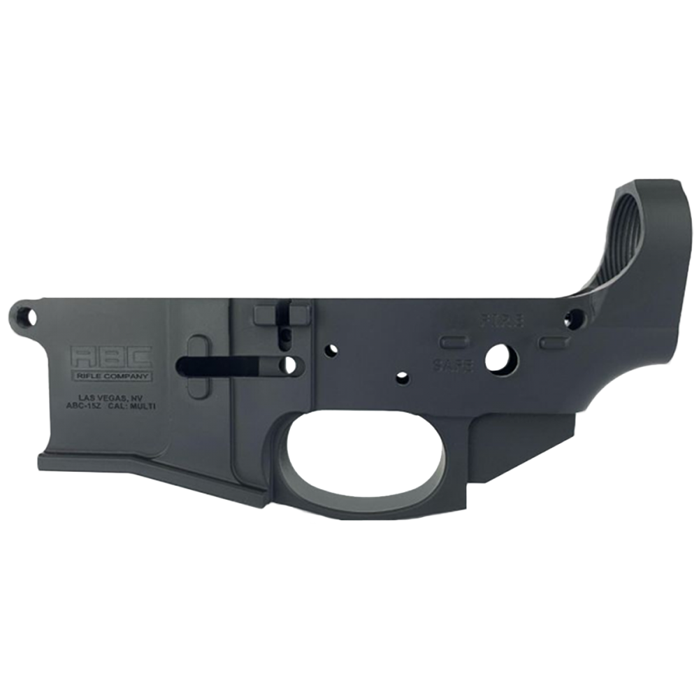 AR-15 Stripped Billet Lower Receiver