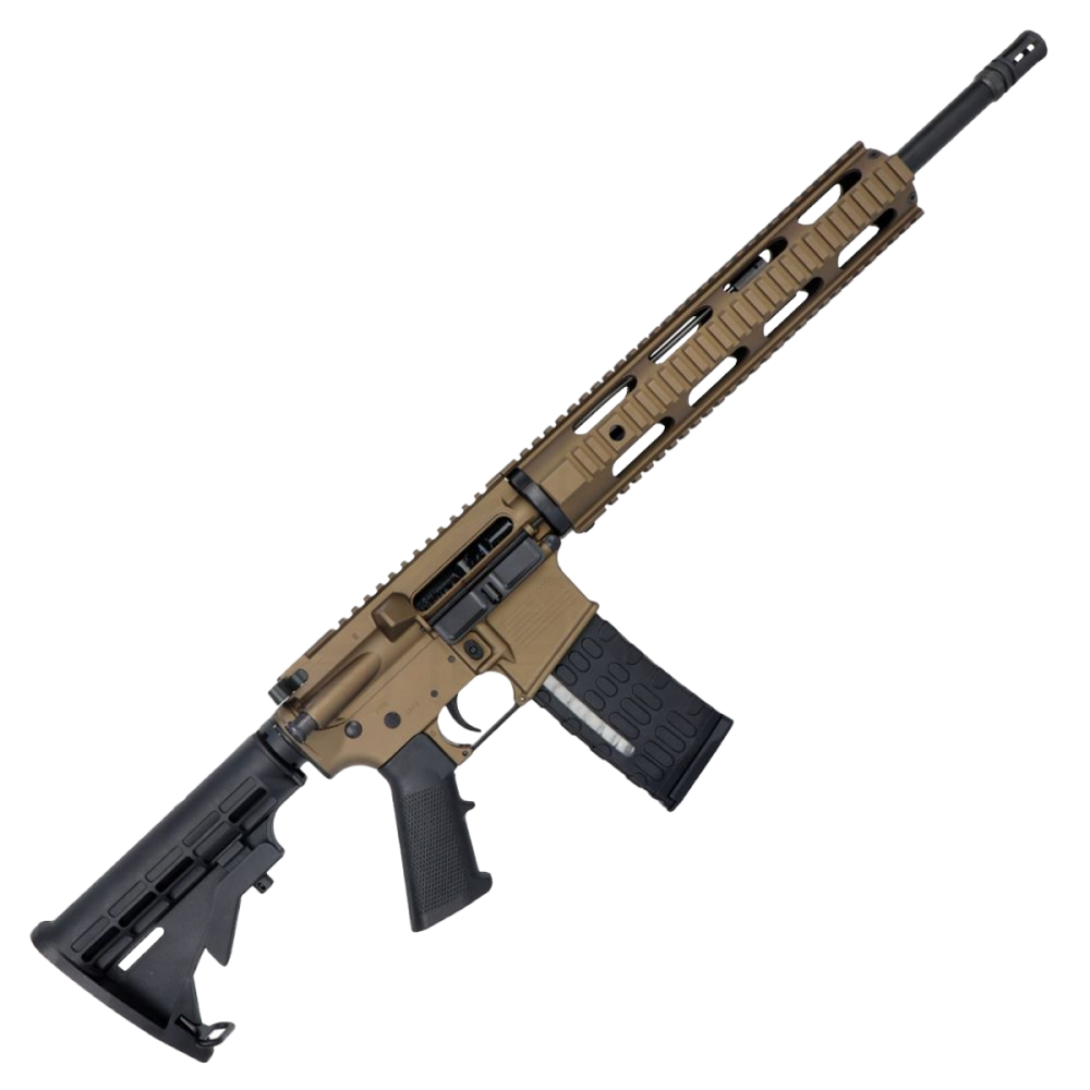 AR-15 Semi Auto AAC Blackout Rifle Custom Bronze Cerakote
