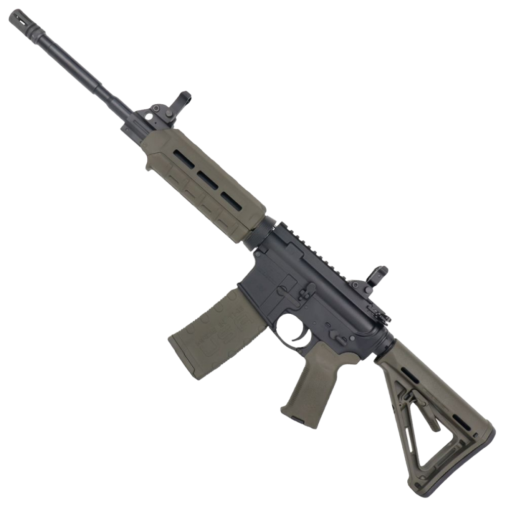 16” Carbine Length .223 5.56 NATO MOE AR-15 RIFLE- OLIVE DRAB GREEN