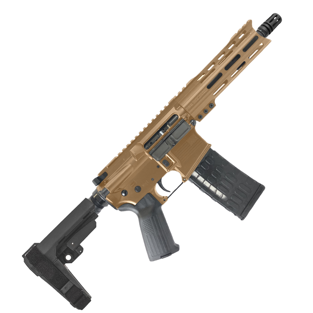 AR-15 Semi Auto .223 5.56 Pistol Magpul OD Burnt Bronze