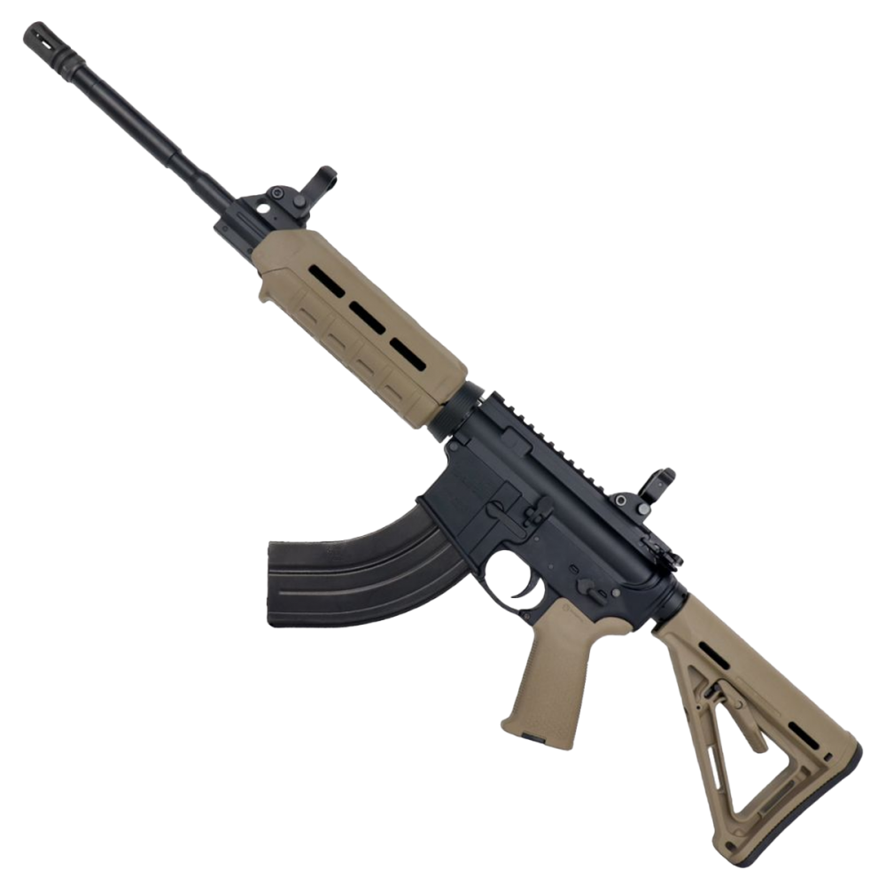 16” Carbine Length 7.62x39 MOE AR-15 RIFLE- Tan