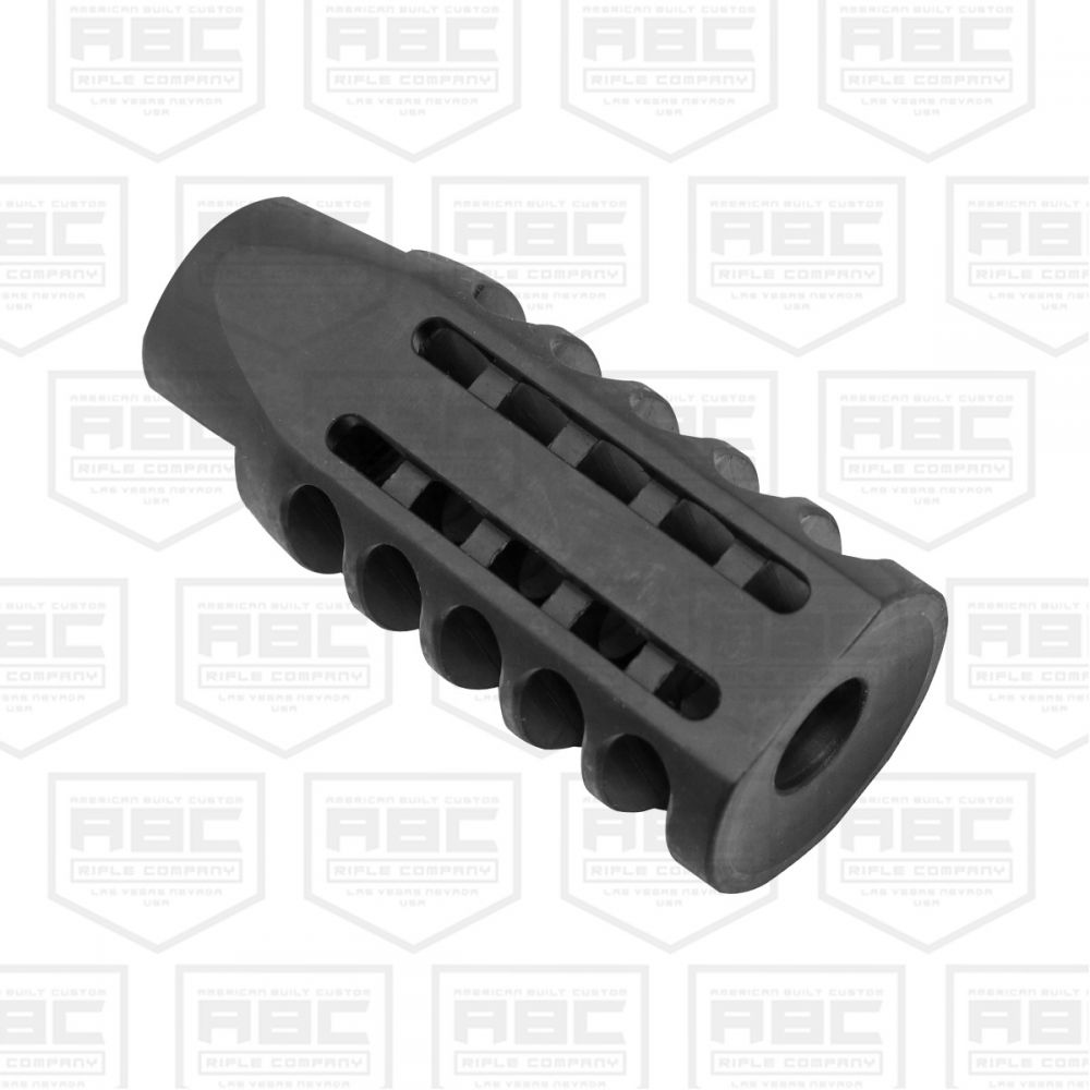 AR-15 Flat Top Multi Chamber Muzzle Brake 1/2x28