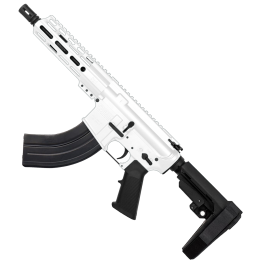 AR 7.62X39 Semi Auto Pistol Cerakote WHITE