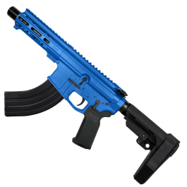 AR15 7.62x39 Custom Braced Billet Pistol 5