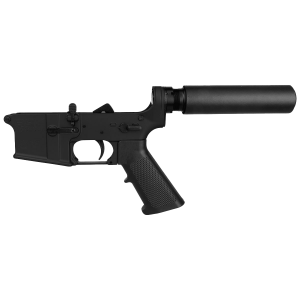 AR-15 Completed Lower Receiver with Pistol Buffer Tube Assembly & Lower Parts Installed