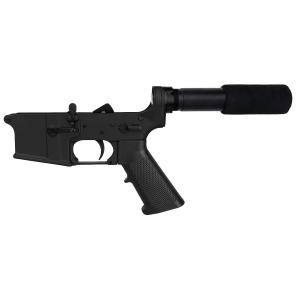 AR-15 Completed Lower Receiver with Pistol Buffer Tube Assembly & Lower Parts Installed