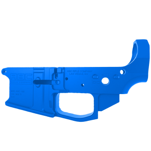 AR-15 Stripped Billet Aluminum Lower Receiver - Cerakote Blue