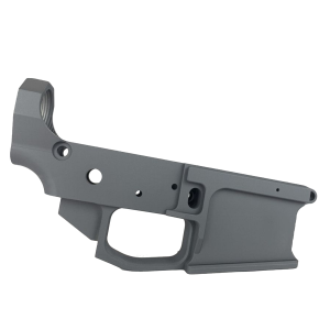 AR-15 Stripped Billet Aluminum Lower Receiver - Cerakote Sniper Grey