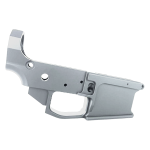 AR-15 Stripped Billet Aluminum Lower Receiver - Cerakote Tungsten Gray