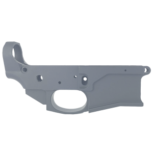 AR-15 Stripped Billet Aluminum ABC-15Z Multi- Cal Lower Receiver - Cerakote Sniper Gray