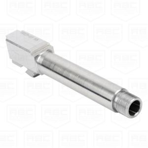Drop In Replacement 9mm Pistol Threaded Barrel For Glock® 19 Style Pistol- STAINLESS