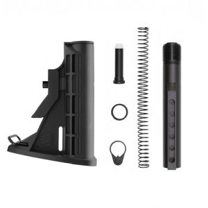 AR-15 Mil Spec Collapsible 6 Position M4 Stock Kit Assembly 