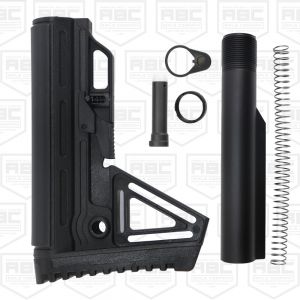AR-15 Collaspible 6 Positions Mil Spec Combat Stock Kit 