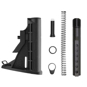 AR-15 Mil Spec Collapsible 6 Position M4 Stock Kit Assembly 