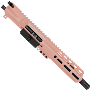 AR15 .223/5.56 Pistol Upper Assembly 7.5' Barrel MLOK Handguard Complete w/ Charging Handle - Rose Gold
