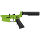 AR-15 Completed Lower Receiver with 6 Position Buffer Tube Assembly & Lower Parts Installed - Zombie Green