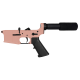 AR-15 Completed Lower Receiver with Pistol Buffer Tube Assembly & Lower Parts Installed - Rose Gold