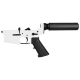 AR-15 Completed Lower Receiver with Pistol Buffer Tube Assembly & Lower Parts Installed- Cerakote White