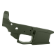AR-15 Stripped Billet Aluminum Lower Receiver - Cerakote OD Green 