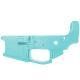 AR-15 Stripped Billet Aluminum Lower Receiver - Cerakote Robins Egg Blue