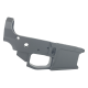 AR-15 Stripped Billet Aluminum Lower Receiver - Cerakote Tungsten Gray