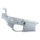 AR-15 Stripped Billet Aluminum Lower Receiver - Cerakote Tungsten Gray