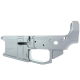 AR-15 Stripped Billet Aluminum Lower Receiver - Cerakote Tungsten Gray