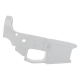 AR-15 Stripped Billet Aluminum Lower Receiver - Cerakote White