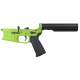 AR-15 Completed Billet Lower Receiver with 6-Position Buffer Tube - Cerakote Zombie Green