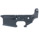 AR-15 Lower Receiver Stripped With ABC Logo- Black 