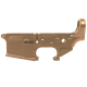 AR-15 Lower Receiver Stripped With ABC Logo - Burnt Bronze