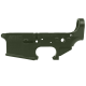 AR-15 Lower Receiver Stripped With ABC Logo - Olive Drab Green