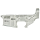 AR-15 Lower Receiver Stripped With ABC Logo-RAW 
