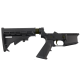 AR-15 Completed Two-Tone Lower Receiver with Adjustable M4 Stock Assembly & Lower Parts Installed - Black and Magpul ODG