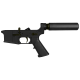 AR-15 Completed Two-Tone Lower Receiver with Pistol Buffer Tube Assembly & Lower Parts Installed - Black and Magpul ODG