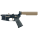 AR-15 Completed Two-Tone Lower Receiver with 6 Position Buffer Tube & Lower Parts Installed - Black and Magpul FDE