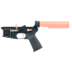 AR-15 Completed Two-Tone Lower Receiver with 6 Position Buffer Tube & Lower Parts Installed - Black and Rose Gold