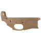 AR-15 Stripped Billet Aluminum ABC-15Z Multi- Cal Lower Receiver - Cerakote Burnt Bronze