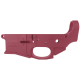 AR-15 Stripped Billet Aluminum ABC-15Z Multi- Cal Lower Receiver - Cerakote Cranberry Frost