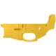 AR-15 Stripped Billet Aluminum ABC-15Z Multi- Cal Lower Receiver - Cerakote Gold