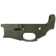 AR-15 Stripped Billet Aluminum ABC-15Z Multi- Cal Lower Receiver - Cerakote Olive Drab Green