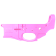 AR-15 Stripped Billet Aluminum ABC-15Z Multi- Cal Lower Receiver - Cerakote Pink