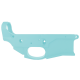 AR-15 Stripped Billet Aluminum ABC-15Z Multi- Cal Lower Receiver - Cerakote Robins Egg Blue