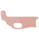 AR-15 Stripped Billet Aluminum ABC-15Z Multi- Cal Lower Receiver - Cerakote Rose Gold