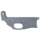 AR-15 Stripped Billet Aluminum ABC-15Z Multi- Cal Lower Receiver - Cerakote Sniper Gray
