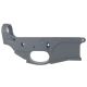 AR-15 Stripped Billet Aluminum ABC-15Z Multi- Cal Lower Receiver - Cerakote Tungsten Gray