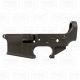 AR-15 Lower Receiver Stripped With ABC Logo / USA Flag Engraved - OD Green