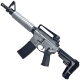AR-15 A2 Style Semi Auto 5.56 NATO Pistol 10