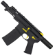 AR15 Micro Two-Tone 556 NATO Pistol Billet Upper/ Lower 5
