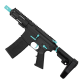 AR15 Two-Tone Micro .300 Blackout Pistol 5